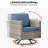 7 - Person Patio Conversation Set with Cushions-84997205