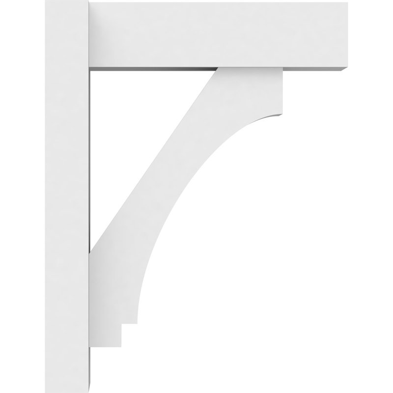 Persienne en PVC de qualité architecturale Imperial, L 5 po, H 18 po x l 14 po