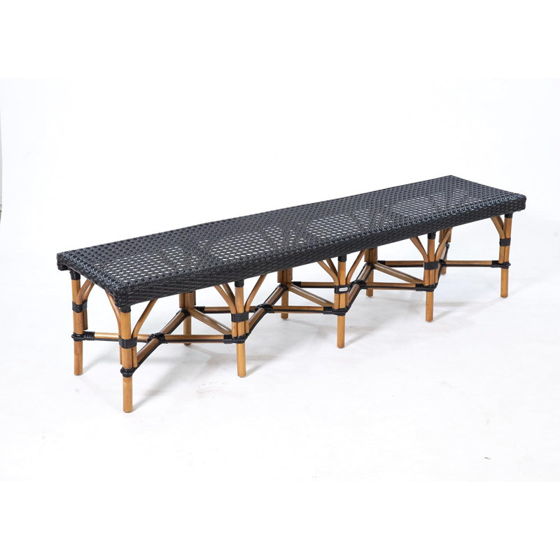 Aspen french Bench – 6ft – Black