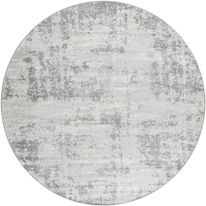 Abstract Area Rug, Round 200cm