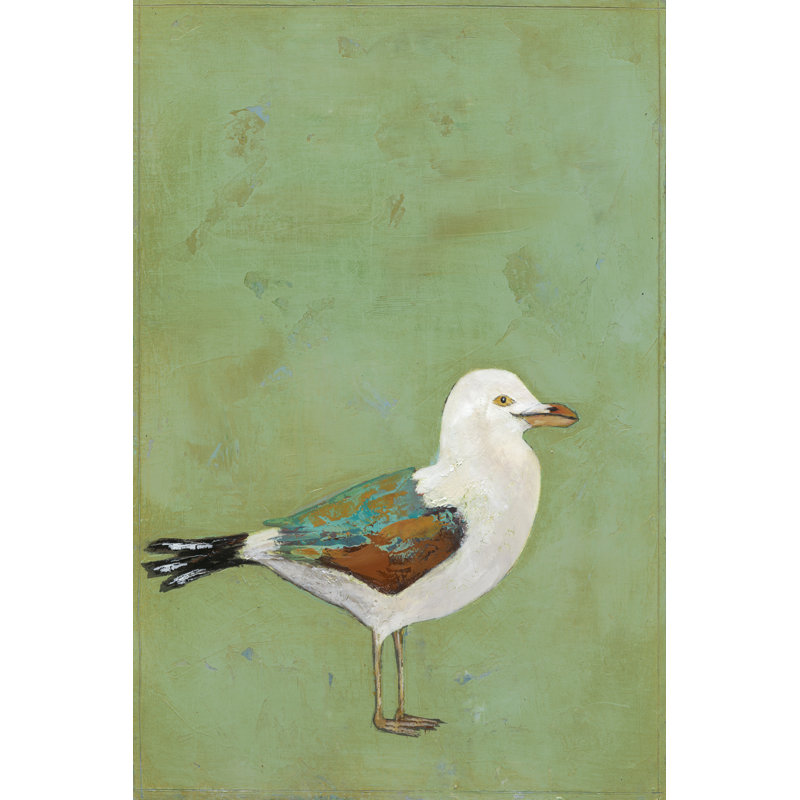 Oiseau de rivage vibrant II, H 36 po x l 24 po x P 1,25 po
