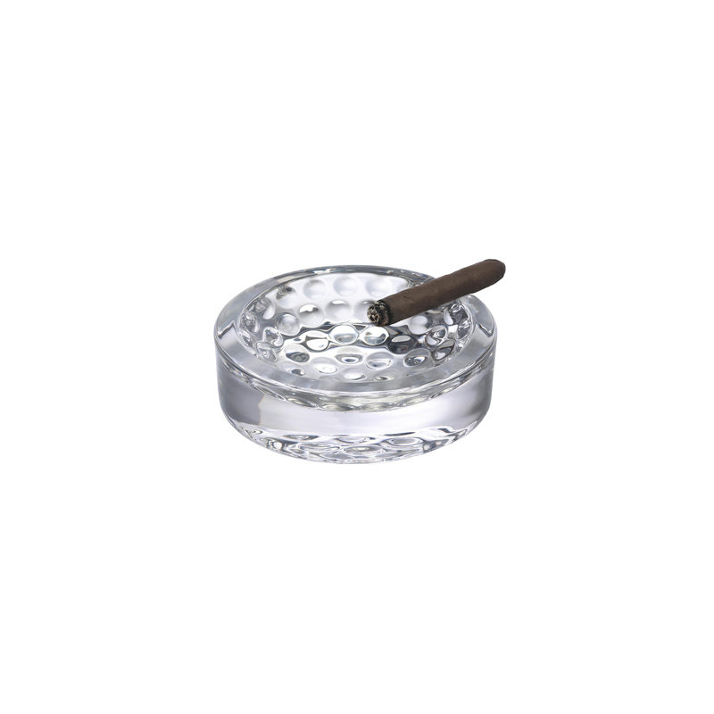 Nude Golf Crystal Ashtray