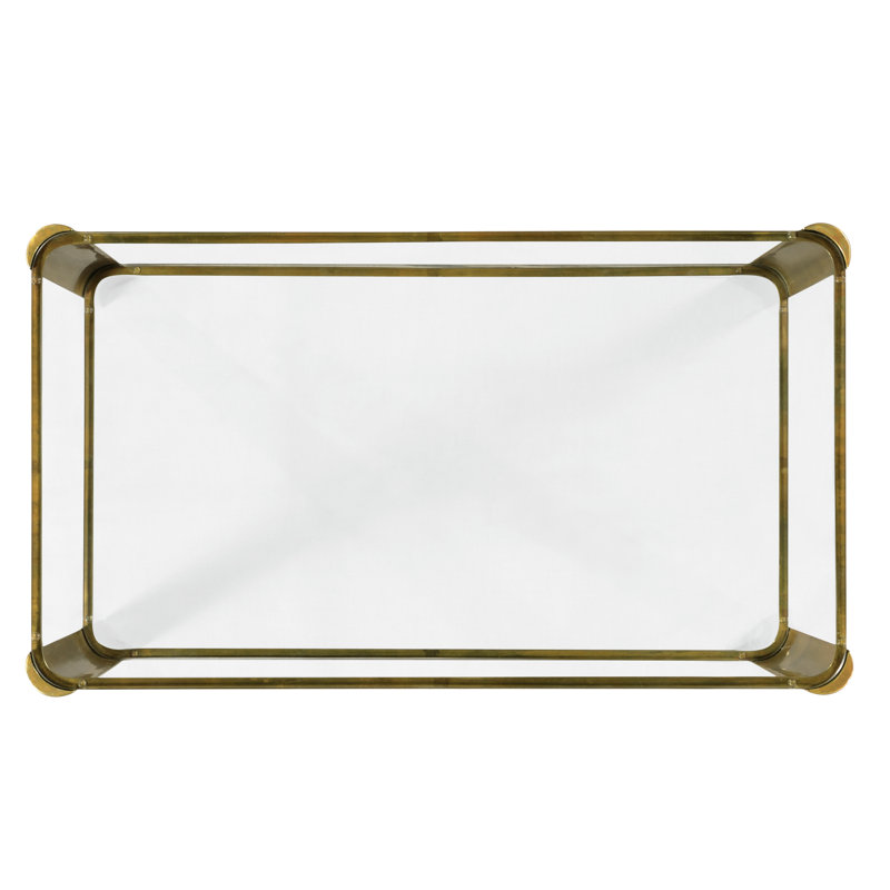Cosmo Glass End Table