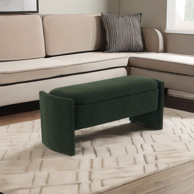 Banc de rangement repose-pieds