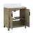 Emporia 30" Single Vanity With White Calacatta Vicenza Quartz Top, Pre Assembled