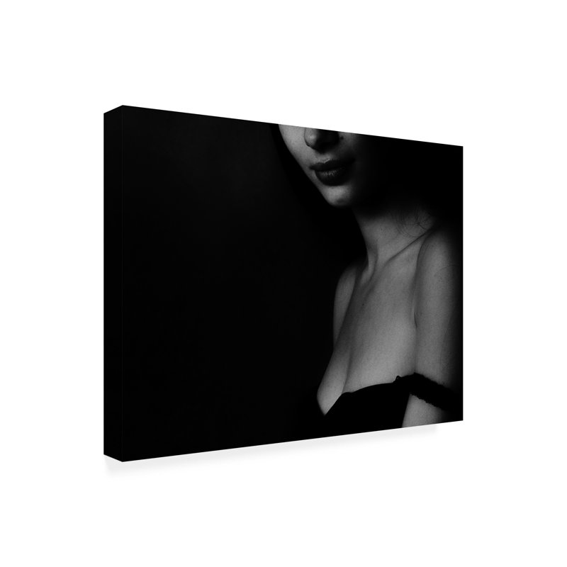 Œuvre sur toile, "Bachelin", H 24 po x l 32 po