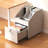 15.75'' Wide 1 -Drawer Mobile File Cabinet-255705024