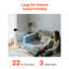 Ventilateur tour 40 "9H avec minuterie 9H 22 Ft / S haute vitesse avec télécommande