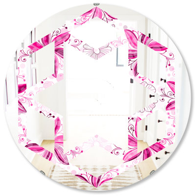 Miroir mural Hexagon Star