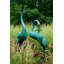 Crane Bronze Garden Statue