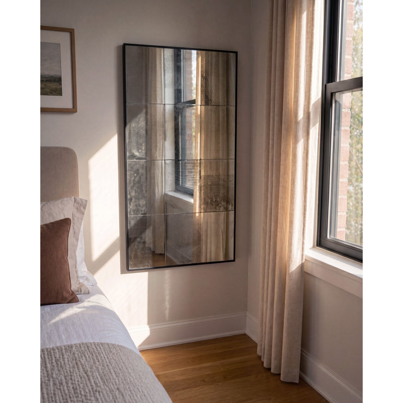 Iron Square Wall Mirror