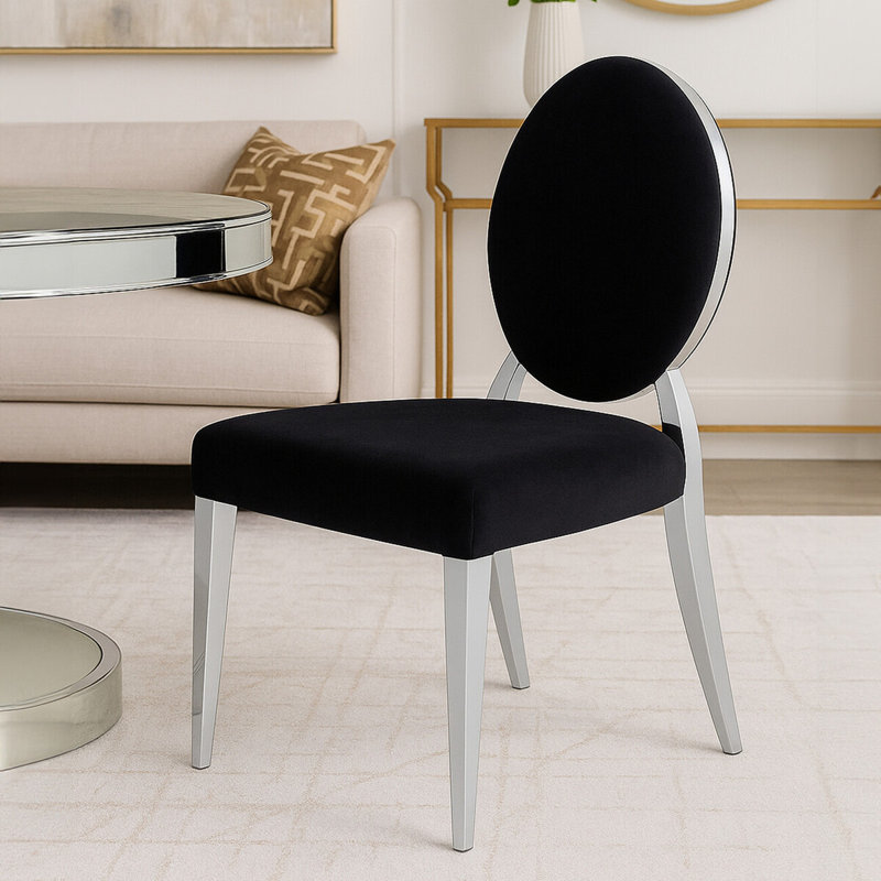 Kiera Velvet Slipper Chair