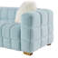 Clintondale 3 Seater Boucle Loveseat-428279359