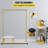 Zarmeen 47.2'' Rolling Industrial Pipe Clothing Rack