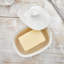 Sophie Conran, White - Covered Butter Dish