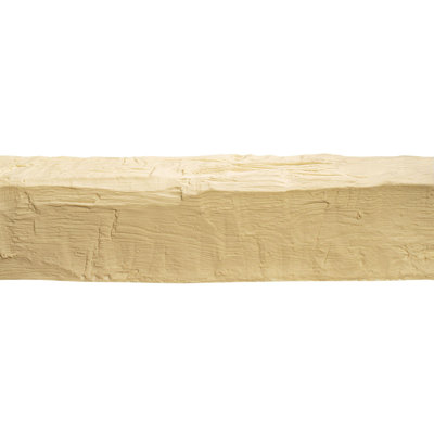 5" H x 5" W x 13' D Hand Hewn Faux Wood Beam