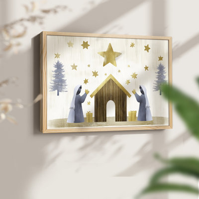 Chirstmas Art-IV - Reproduction encadrée - Restickable