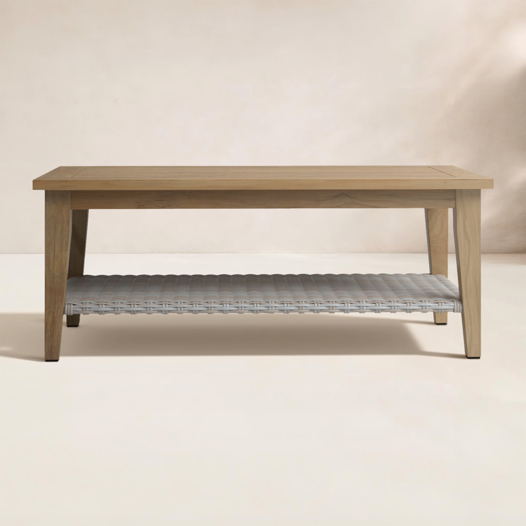 Carlton Rectangular Outdoor Coffee Table , 44'' in. W 23.5'' in. D Birch Lane™