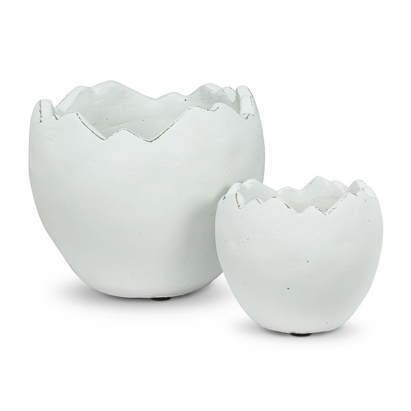 Ceramic Pot Planter, 6.5" H x 5" W x 5" D