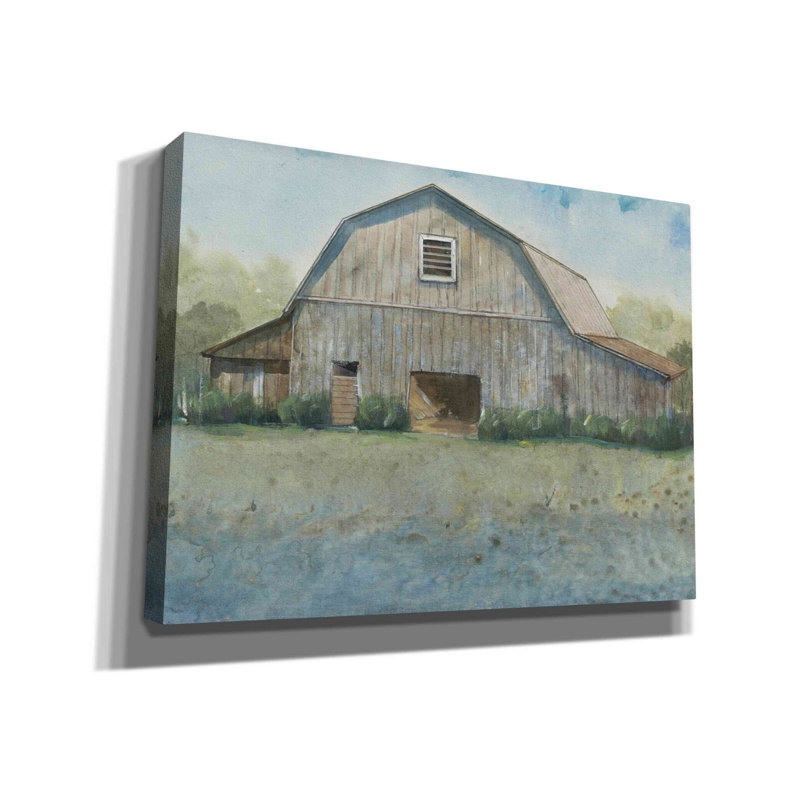 «Country Life II» par Tim O'toole, art mural sur toile, H 40 po x l 54 po x P 1,5 po