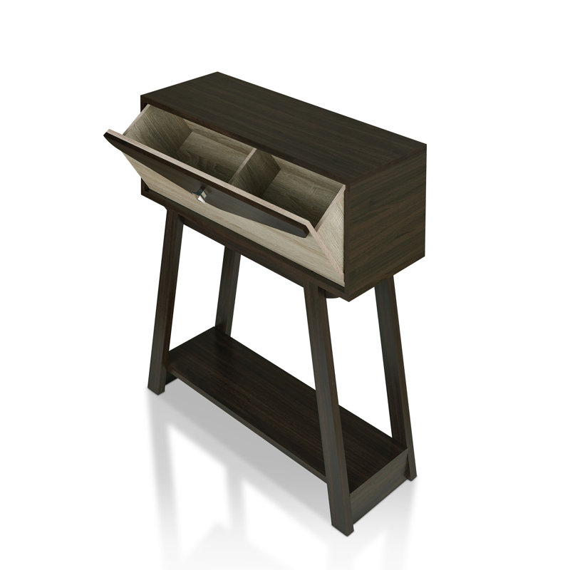 Achsah 31.5'' Console Table, Wenge