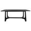 Burk 76" Trestle Dining Table-756080631