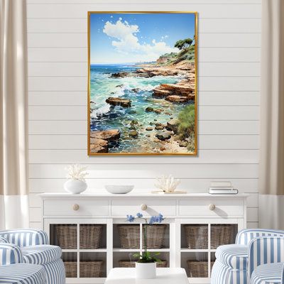«Coastal Tranquility Horizon II», reproduction sur toile