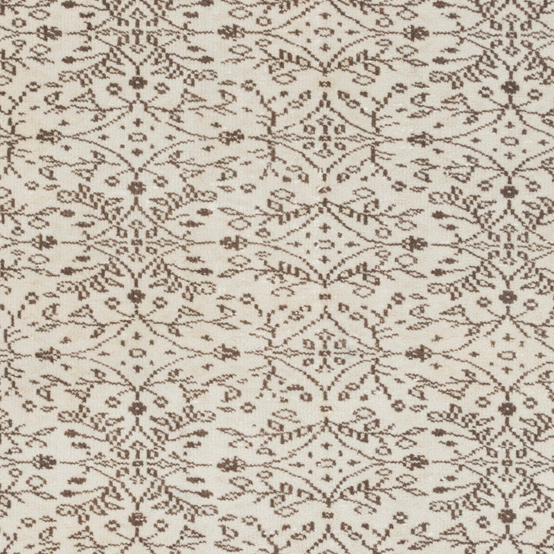 Tapis beige rétro Anatolian Vintage