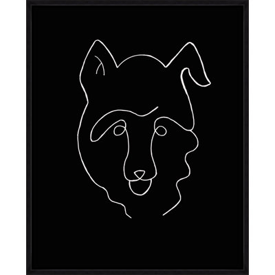 Silly Dog Print by Adam Mowery