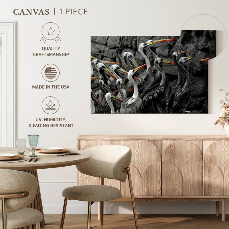 Crowle Pelican Pod Pop, 34" H x 51" W