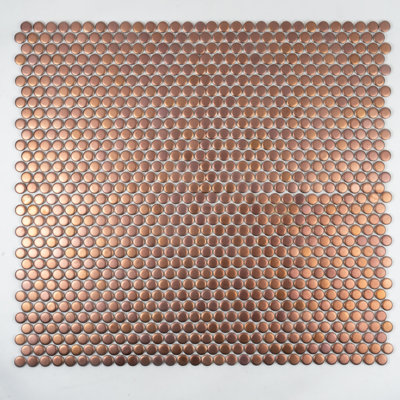 Cirkel 11.46'' W x 12.4'' L Porcelain Tile Mosaic Sheet