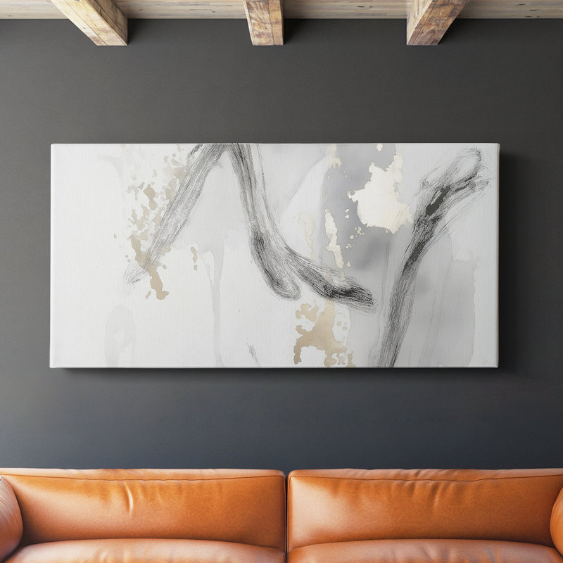 Abstrait Seris 6 # Liv-Gallery, toile tendue, H 20 po x l 40 po