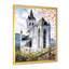 Église gothique verte - Peinture sur toile-67465395-67465401