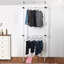 Isak Single Telescopic Clothes Rack Wardrobe Organiser Hanging Rail Adjustable Storage-881338833
