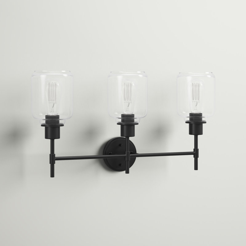 Callison 3 - Light Dimmable Vanity Light, Matte Black