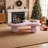 SYROVA Cloud-Shaped Coffee Table with Sculptural Ball Legs, Modern Organic Free-Form Cocktail Table with Rounded Edges for Living Room-1521426896-1521426897