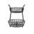 Gourmet Basics by Mikasa Loop and Lattice 2 Tier Divided 1 fl oz. Fruit Bowl