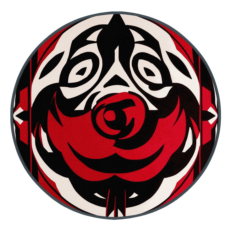 Pulsar Waves Rug, Round 4'