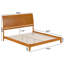 Lit plateforme en bois massif Portland-1076907520-1076907530