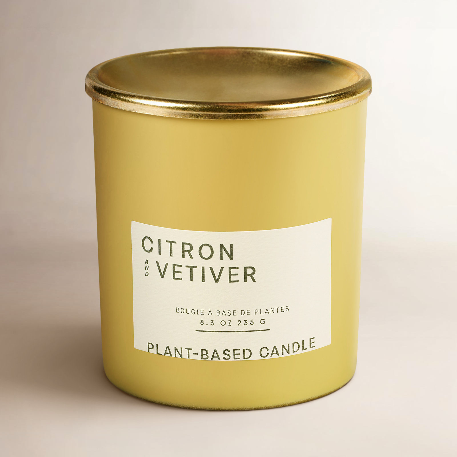 ILLUME Verde Ceramic Candle, Lidded Jar