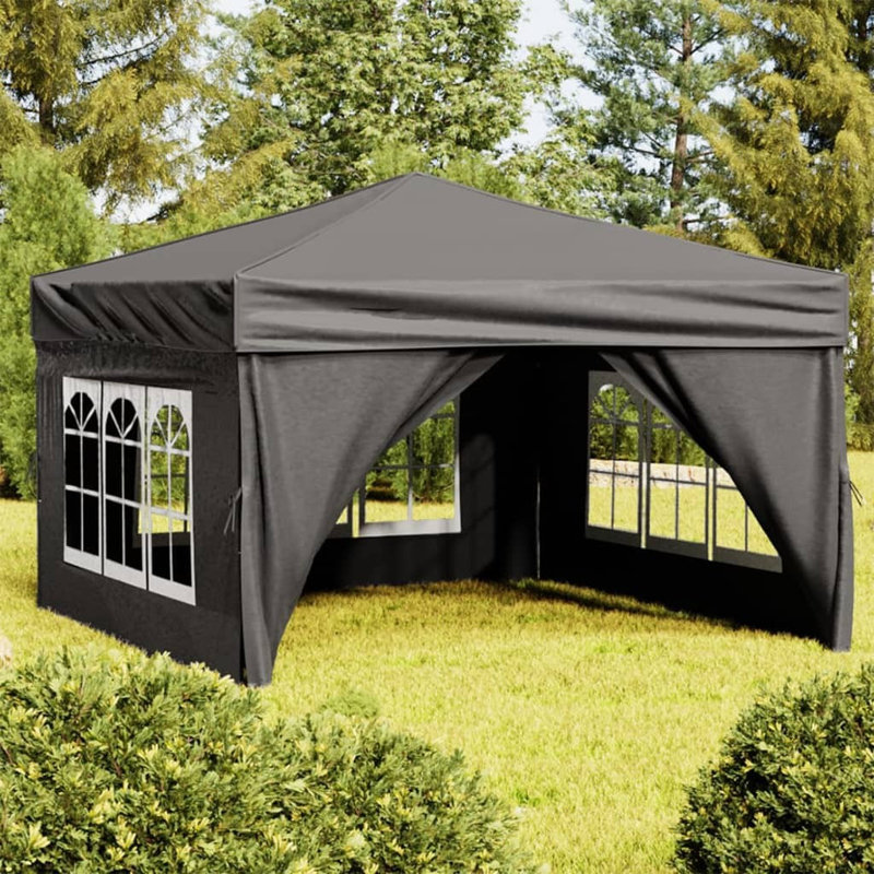 Aliodija 3m x 3m Steel Patio Gazebo, Grey
