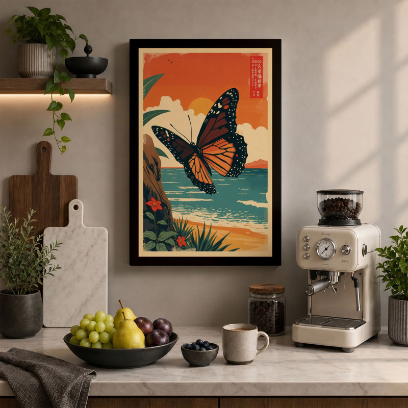 Print, 30x20 - 76.2 x 50.8 cm, Teal Border