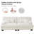 Cloud Couch L Shape Sofa For Living Room Set, Chenille Fabric-1031063766