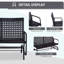 Chaise berçante Outsunny