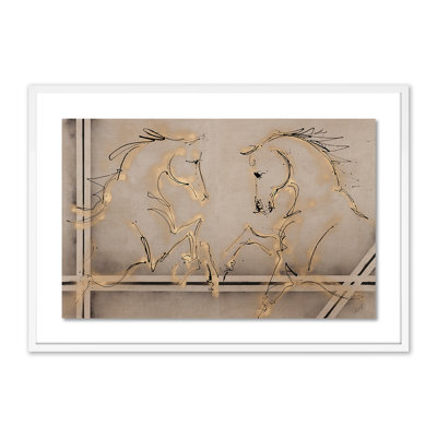 Greeting Print by Donna Bernstein