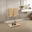 Porte-serviettes sur pied en bambou