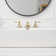 Widespread 2-handle Bathroom Faucet with Drain Assembly
