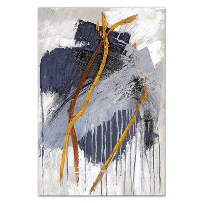 Abstraction - Wrapped Canvas Painting
