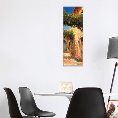 Secret Alley by Gilles Archambault - Wrapped Canvas Panoramic Print