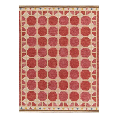 Scandinavian Wool Geometric Area Rug